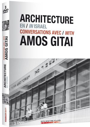 Jaquette Coffret Architecture en Israël – Conversations avec Amos Gitai